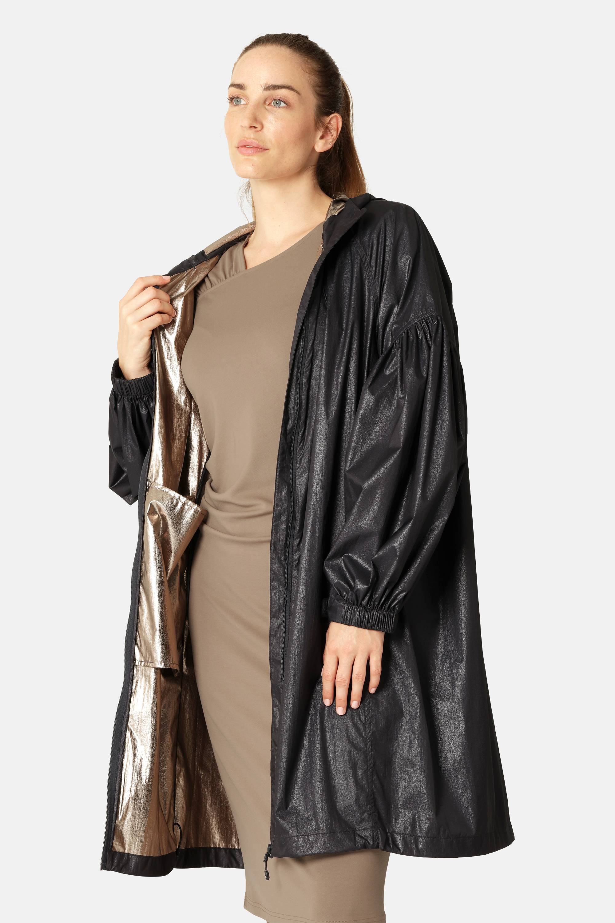 Manteau scintillant - Indigo foncé doré